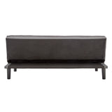 Sarantino 3 Seater Modular Faux Linen Fabric Sofa Bed Couch -Dark Grey