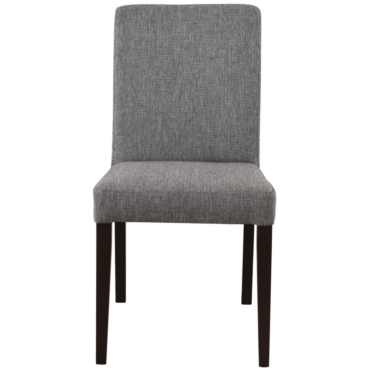 Catmint Dining Chair Set of 8 Fabric Upholstered Solid Acacia Wood - Granite