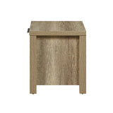 Bedside Table 2 drawers Storage Table Night Stand MDF in Oak