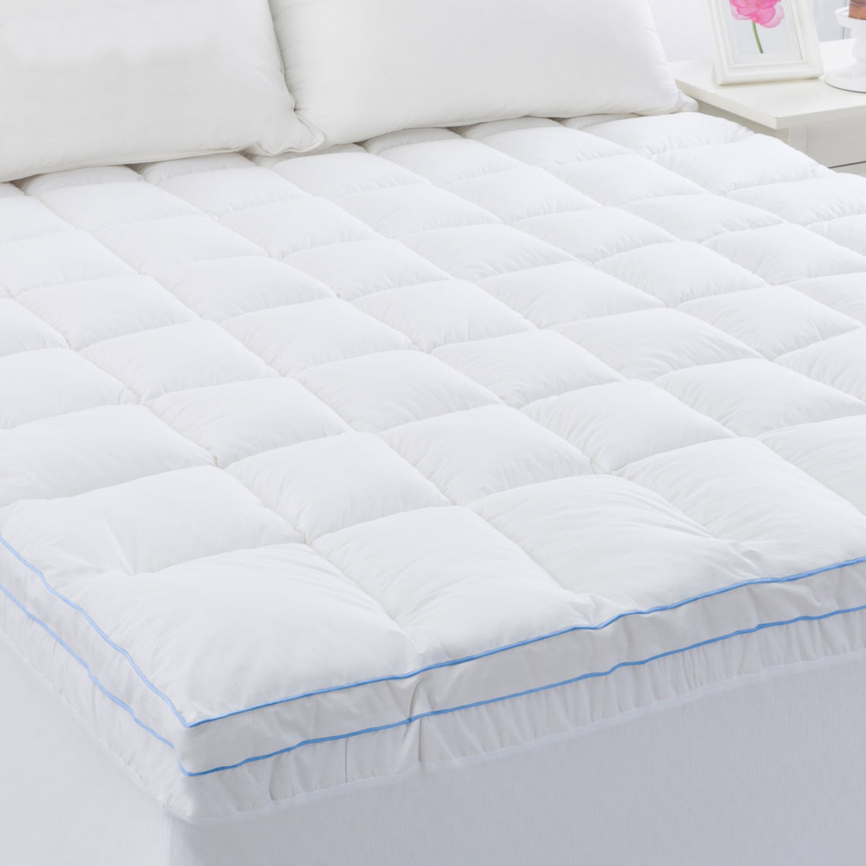 Cloudland 750GSM Memory Resistant Microball Fill Mattress Topper Double