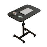 Movable lifting computer table bedside portable table