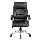 PU Leather Office Chair Executive Padded Black