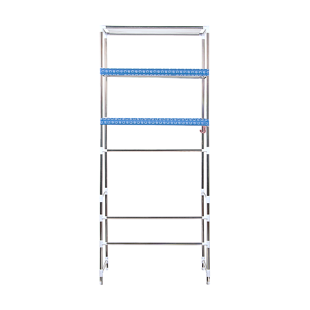 Storage Shelves Shelf 3 Tier Rack Portable Laundry Stand Unit Organiser