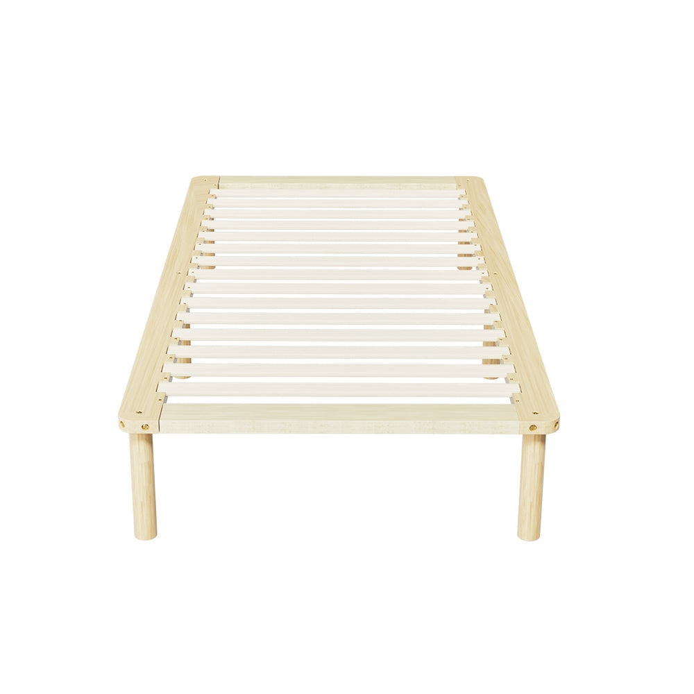 Artiss Bed Frame King Single Size Wooden Base Mattress Platform Timber Pine AMBA